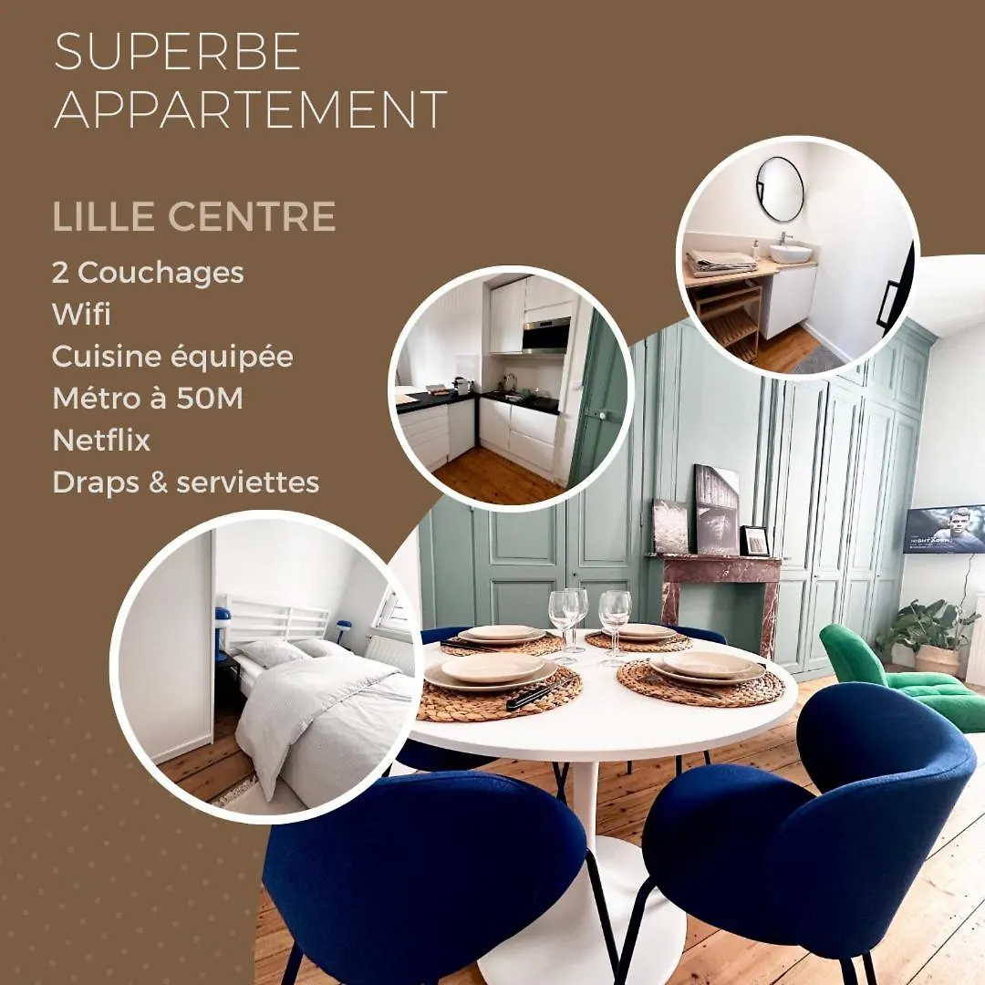 Appartement Lille Centre Cosy